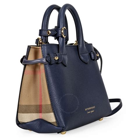 burberry the baby banner|Burberry The Baby Banner Leather and House Check Tote .